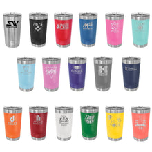  17 Colour Options - Personalized Laser engraved 16oz Polar Camel Ringneck Tumbler - The Red Door Engraving Company Inc.