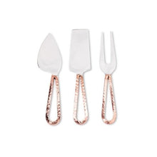  Cheese Knives | Copper Loop | Set of 3