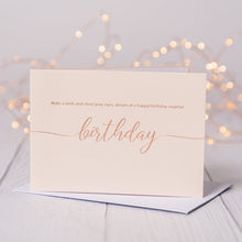  Birthday Card - Blush - The Red Door Engraving Company Inc.