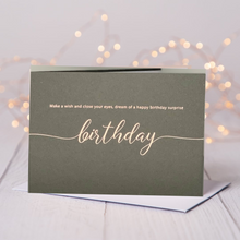  Birthday Card - Grey - The Red Door Engraving Company Inc.