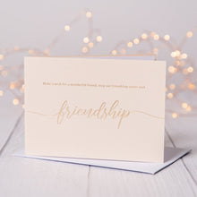  Friendship Card - Blush - The Red Door Engraving Company Inc.