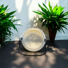20oz KANA Candle with double wick in glass jar with black handle lovely Lemon Sage scent and option to personalize label