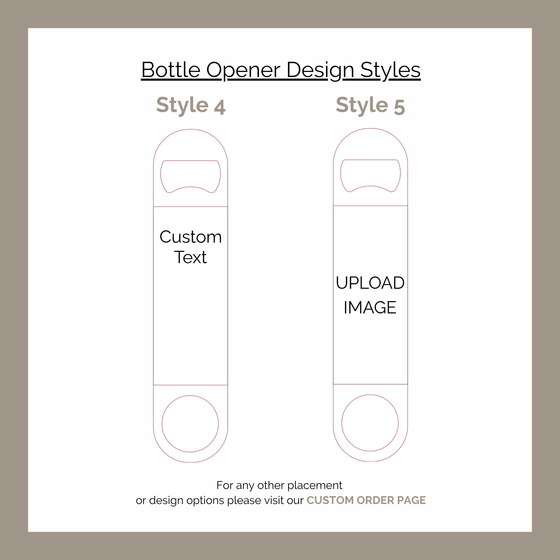 Leatherette Bottle Opener