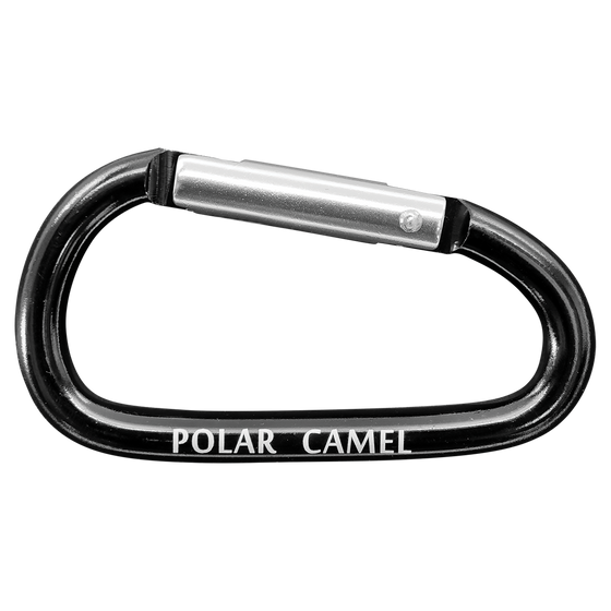 Polar Camel Carabiner | Black or Silver