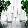 Personalized ribbed vented optic glassware – engraved everyday drinkware for cocktails, coffee, or juice