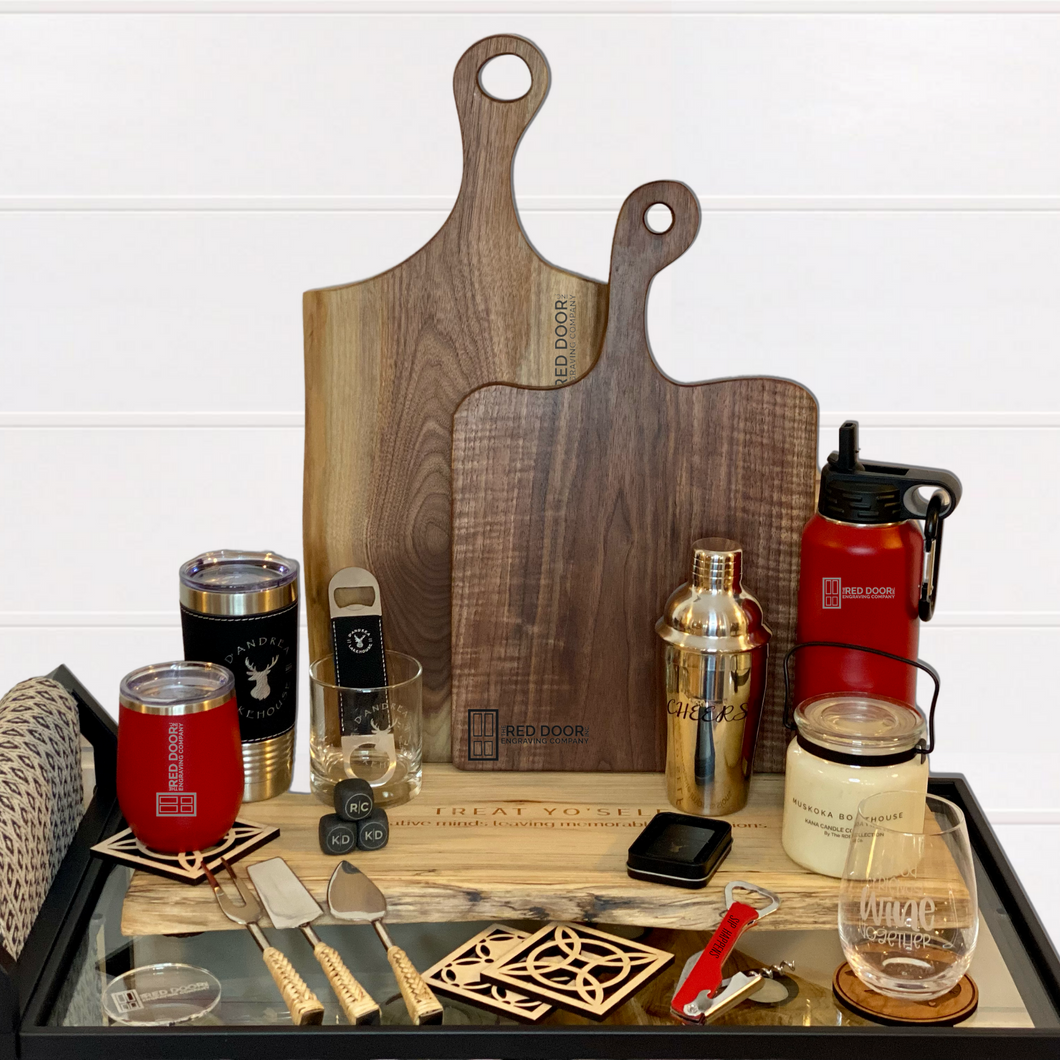  Assortment of the stores Laser Engraved products