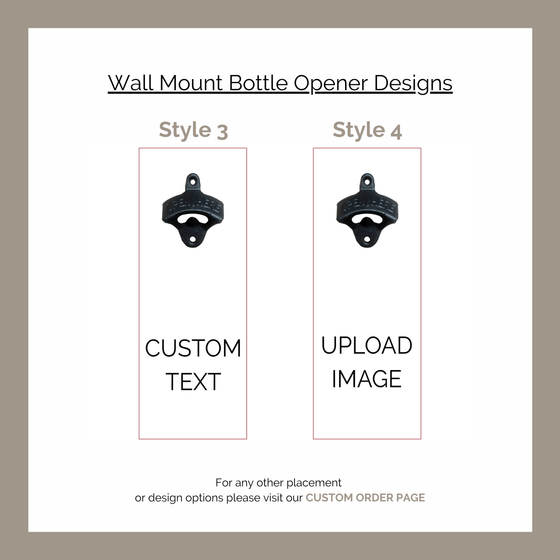Wall Mount Beer Bottle Opener