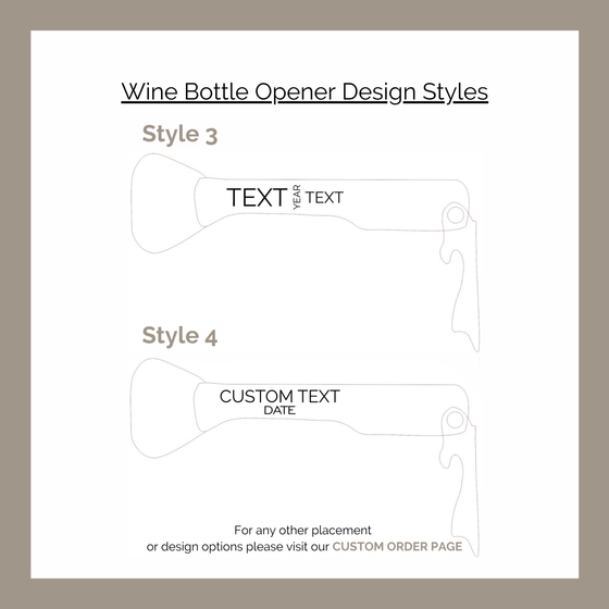 Leatherette Wine Bottle Opener