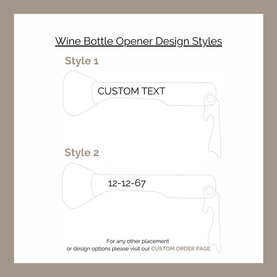 Leatherette Wine Bottle Opener