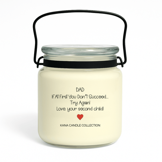 DAD Candle – From Your Favorite “Do-Over” Child
