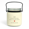 DAD Candle – One of My Favourite Parents