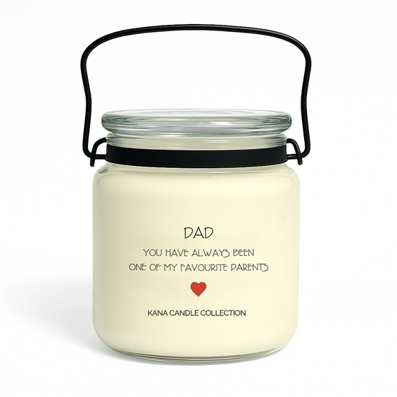 DAD Candle – One of My Favourite Parents