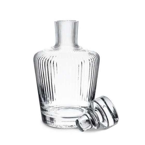 Liquor Decanter  |  Vented Optic  |  Ribbed Design