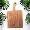  18" Walnut Live Edge Vintage Farmhouse Cheese Board 