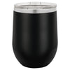 Personalized Laser Engraved Black 12oz Stemless Polar Camel Wine Tumbler