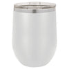 Personalized Laser Engraved White 12oz Stemless Polar Camel Wine Tumbler