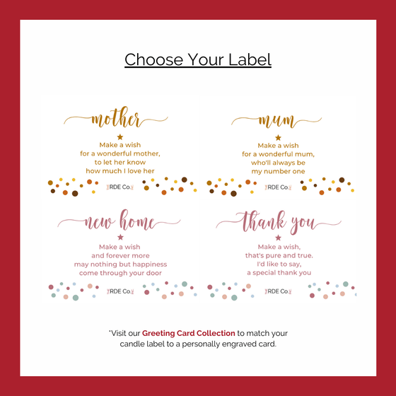20oz KANA Candle Collection - Muskoka Summer Fragrance Label Options - The Red Door Engraving Company Inc.