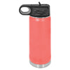 Personalized Laser Engraved 20oz Polar Camel Water Bottle Coral - The Red Door Engraving Company Inc.