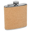 Personalized Laser Engraved 6oz Leatherette Flask Cork 