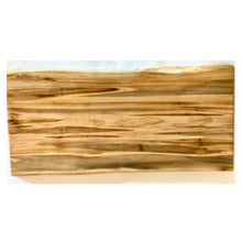  Personalized maple live edge cutting board – 22 to 24 inch rustic style