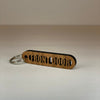 Cherry Wood Cut-Out Keychains Front Door - The Red Door Engraving Company Inc.