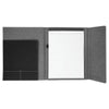 Leatherette & Canvas Notepad Portfolio - The Red Door Engraving Company Inc.