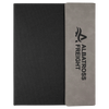 Leatherette & Canvas Notepad Portfolio - The Red Door Engraving Company Inc.