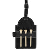 Leatherette Golf Tag - Black The Red Door Engraving Company Inc.