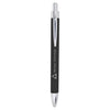 Leatherette Pen Black with Silver - The Red Door Engraving Company Inc.