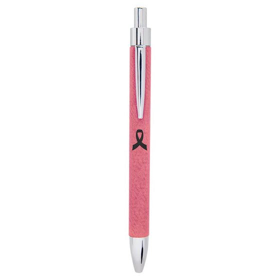 Leatherette Pen Pink - The Red Door Engraving Company Inc.