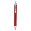Leatherette Pen Red - The Red Door Engraving Company Inc.