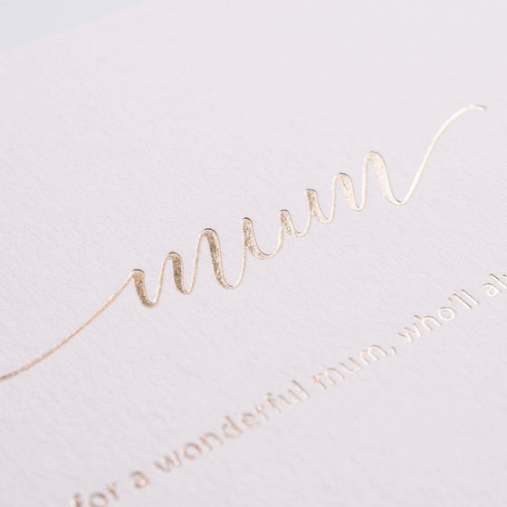 Mum Card - Blush - The Red Door Engraving Company Inc.