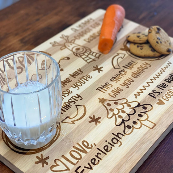 Santa Tray - The Red Door Engraving Company Inc.