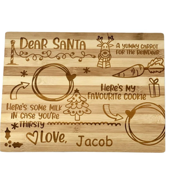 Santa Tray - The Red Door Engraving Company Inc.