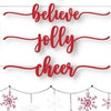 Red Seasonal Plate Toppers - The Red Door Engraving Company Inc.