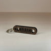 Walnut Wood Cut-Out Keychains Garage - The Red Door Engraving Company Inc.